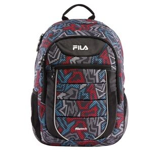 NWT FILA Argus II Backpack Geostripes Print